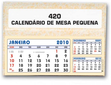 Calendario de Mesa